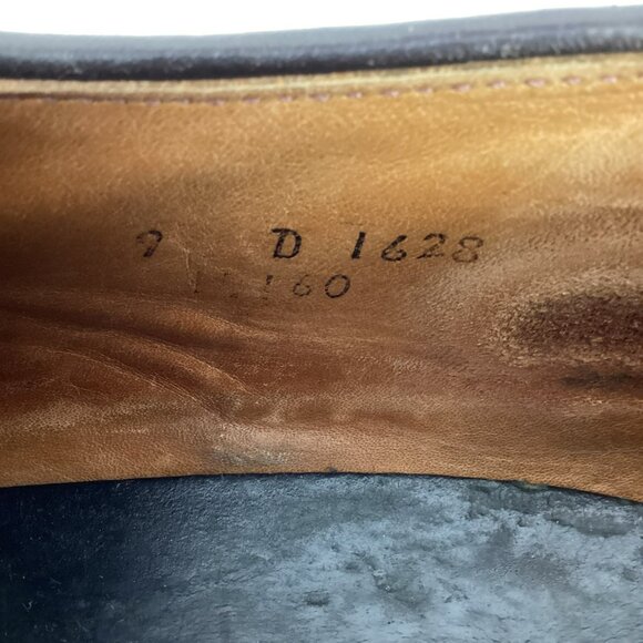 Allen Edmonds Ashton Split Toe Mens 9 D Leather Derby Dress Shoes Brown #1628 - Picture 10 of 11